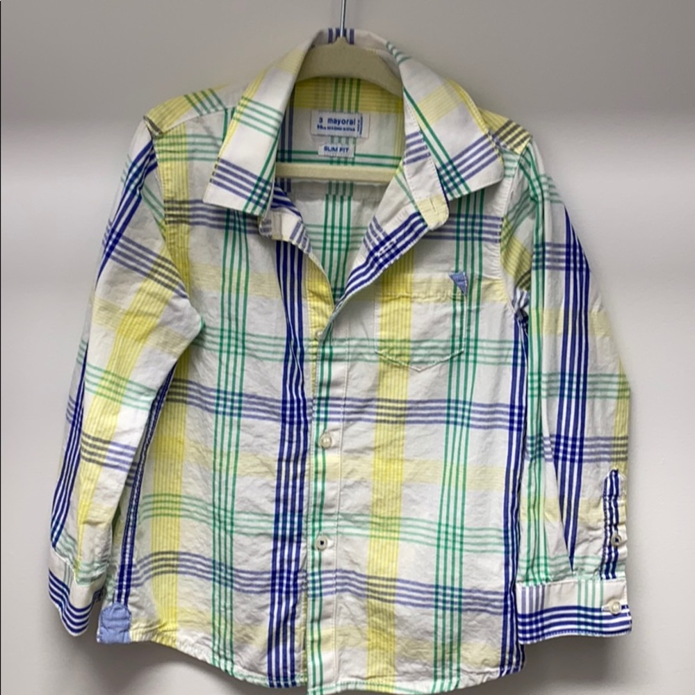 Boy’s button down. Worn once.